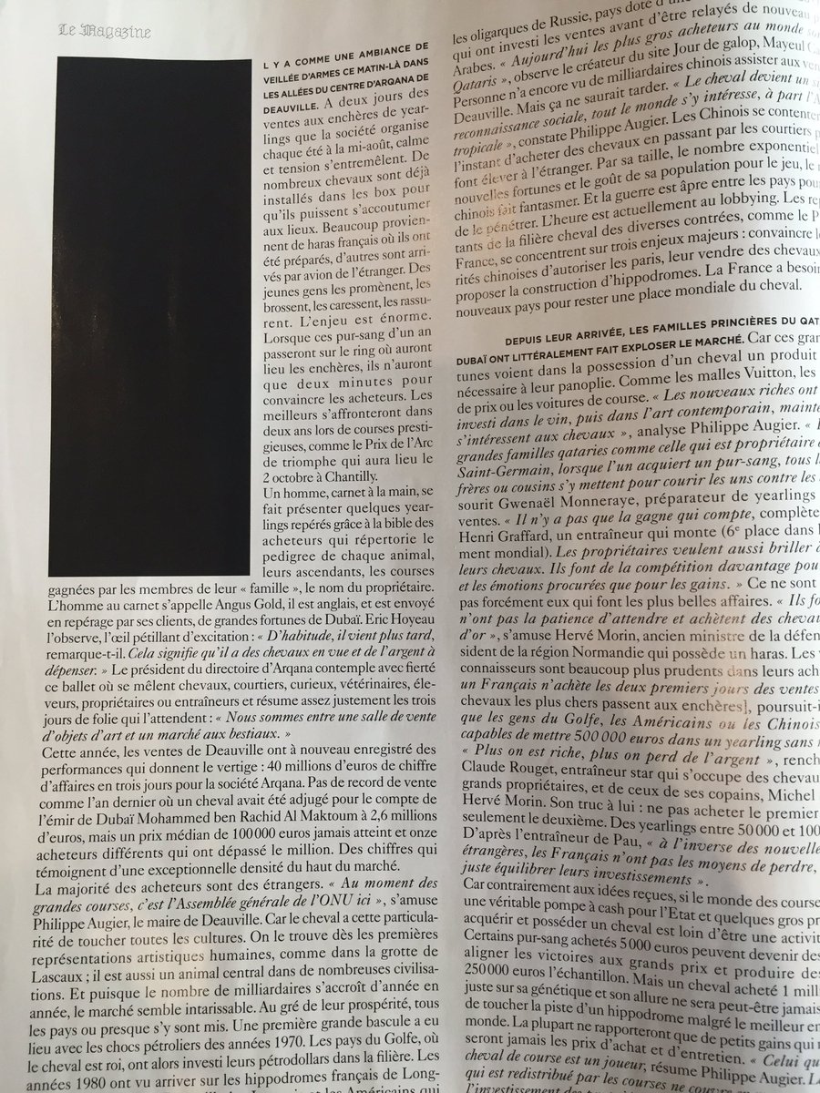 PhilippeVandel's tweet photo. C'est moi ou le graphiste du Monde Magazine s'est un peu lâché sur le "i" majuscule? 

#graphicdesign @lemonde_M https://t.co/8ZF42ESU4x