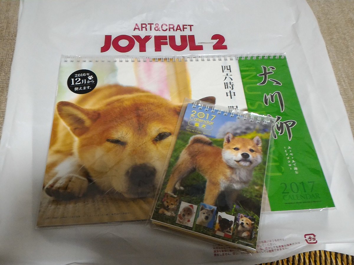 柴犬カレンダー