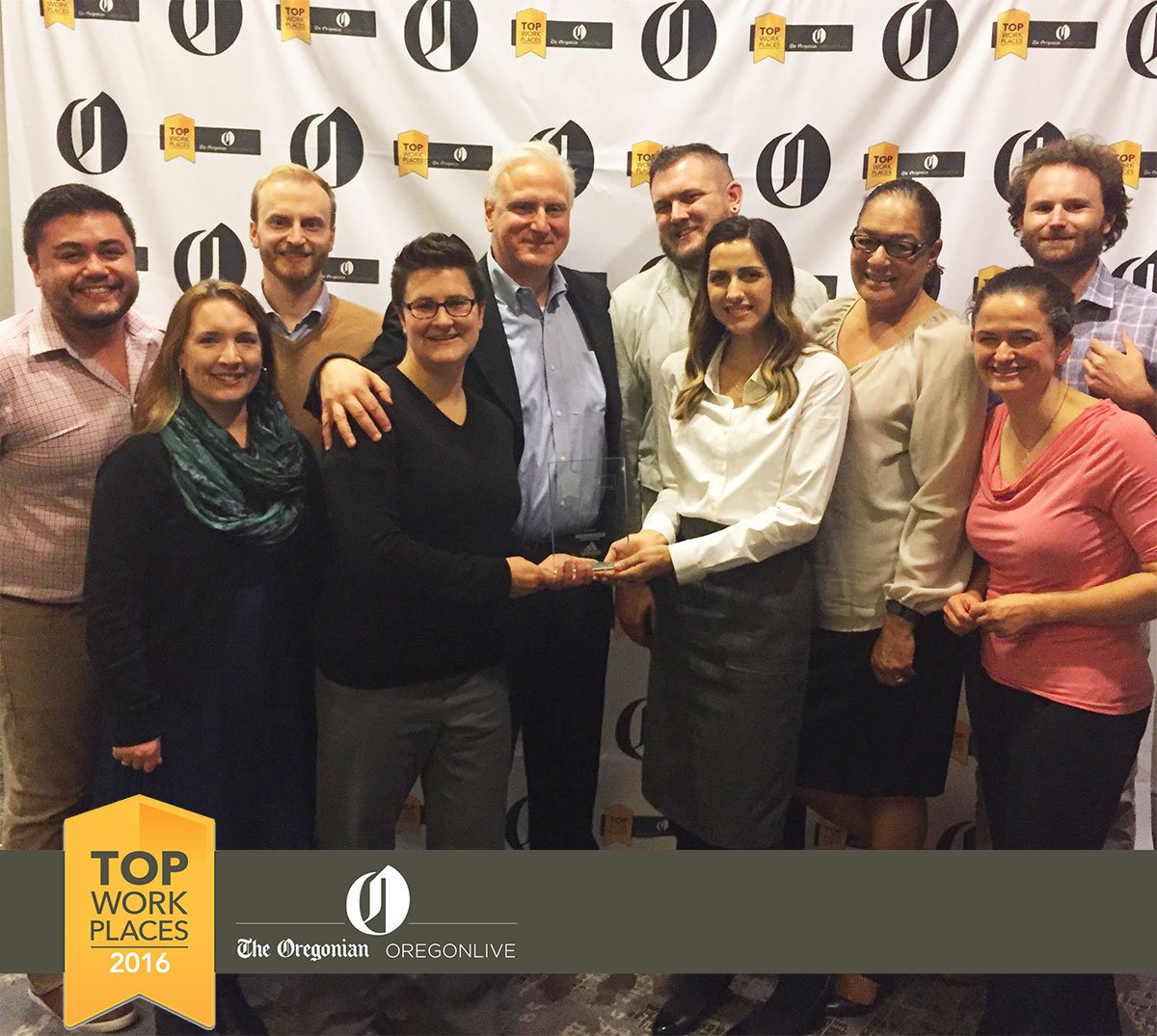 askmammoth's tweet photo. Honored to be 1 of @Oregonian's #TopWorkPlaces! We're 5 in Small Companies + Best in Category: Leadership #ORTWP https://t.co/On6eZ8JEvz