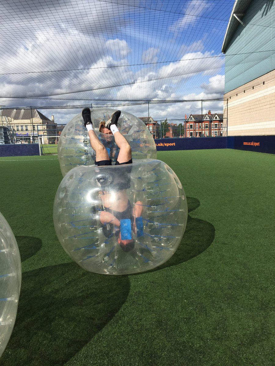 BubbleFootieUK's tweet image. Using Bubble Football to get pay back on your work colleagues is good #mondaymotivation! @PlattLaneMMU @MMUSport