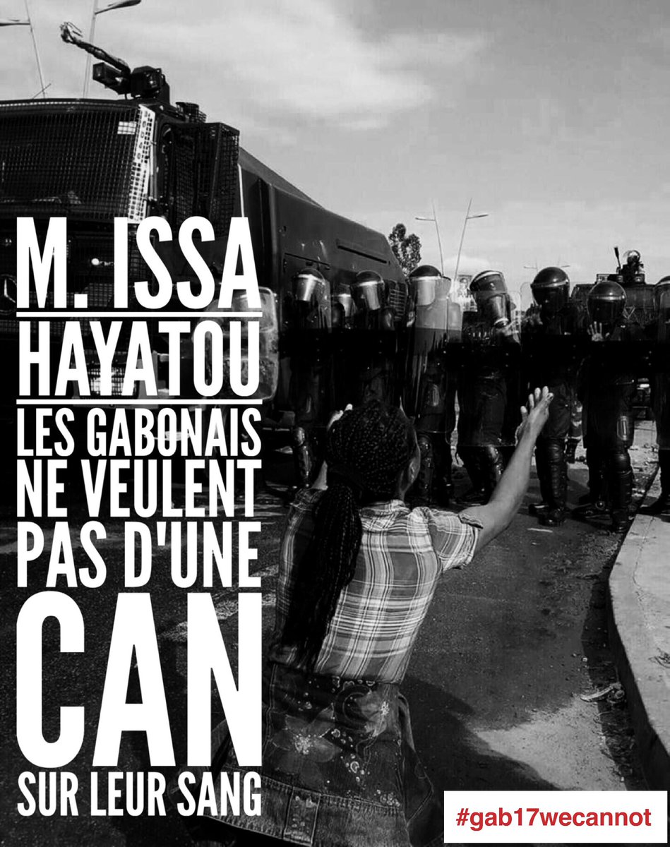 freedom_gab's tweet image. @Issa_Hayatou et @CAF_Online, confirmez que la #CAN n'aura pas lieu AU #Gabon. #weCANnot