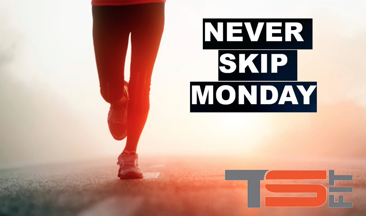 TSFit's tweet photo. Rule #1 to Working Out 
Never Skip Monday! https://t.co/H7RHlaHh1f