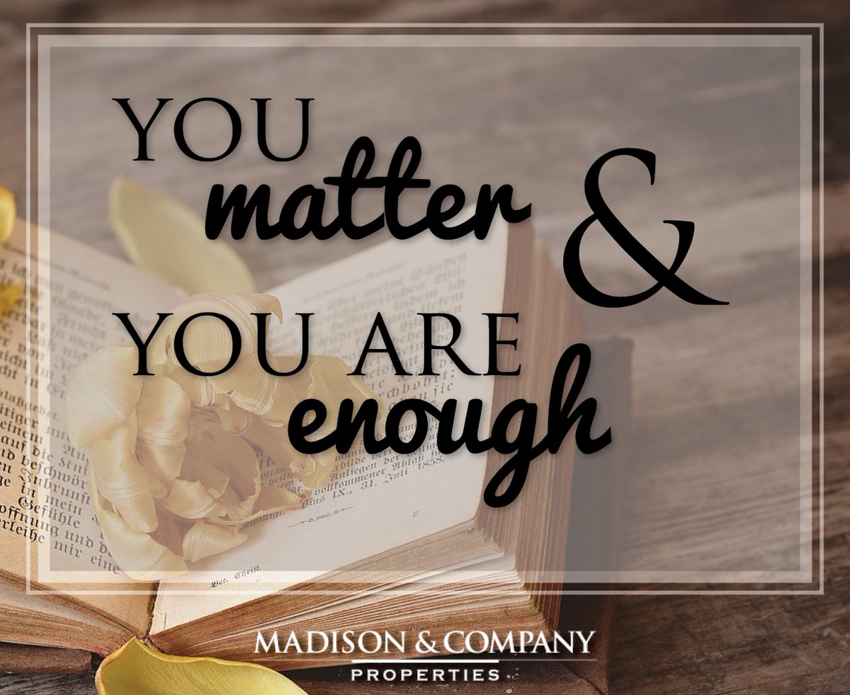 madisonprops's tweet photo. An important daily reminder #MadisonMotivation #mondaymotivation #happymonday #inspirational #qotd #inspirationalquotes #madisonprops https://t.co/is9i3Tv7PQ