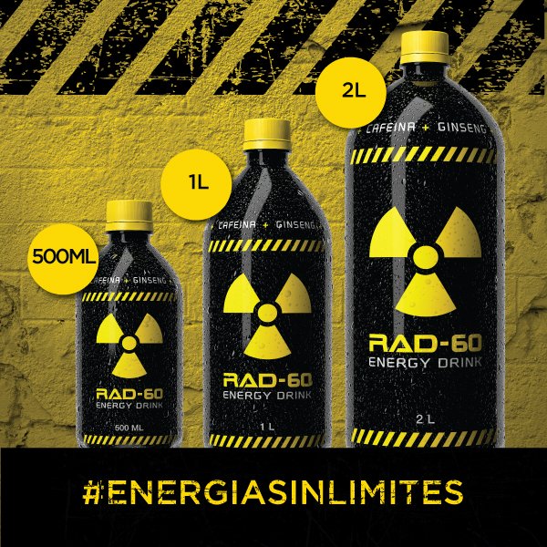 Rad60energy's tweet photo. Rad-60 es #EnergiaSinLimites, buscala en las presentaciones de 500ml, 1 litro y 2 litros. #TeamRad60 #BuenLunes https://t.co/jEgAX168RS