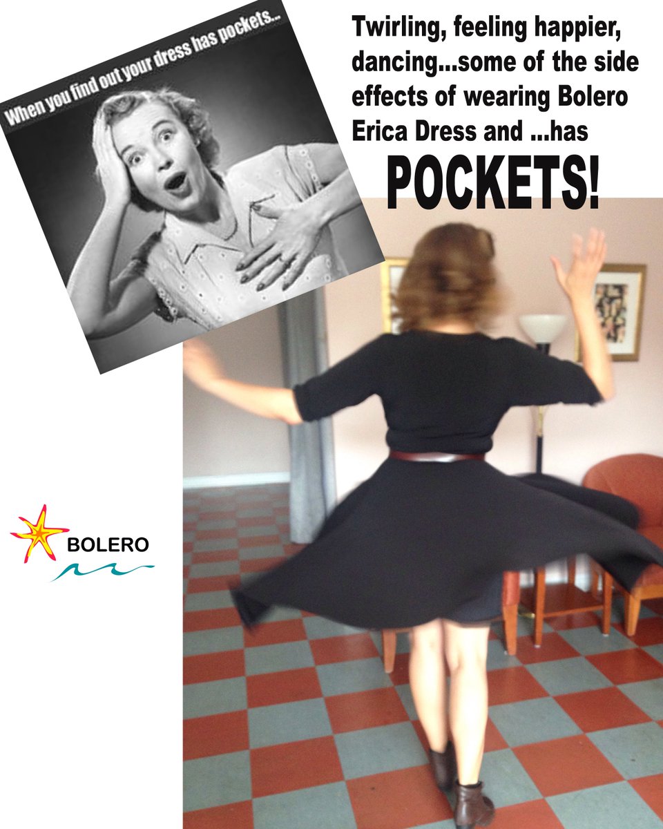 Bolerobeachwear's tweet photo. Twirling, happiness: side effects of Bolero Dresses! #pockets #fullbusted #clothesforbigbust thanks @BroadLingerieTO https://t.co/iFhvPjsyev