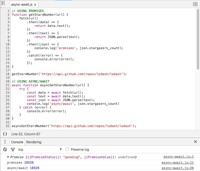 Const async function. Const async function