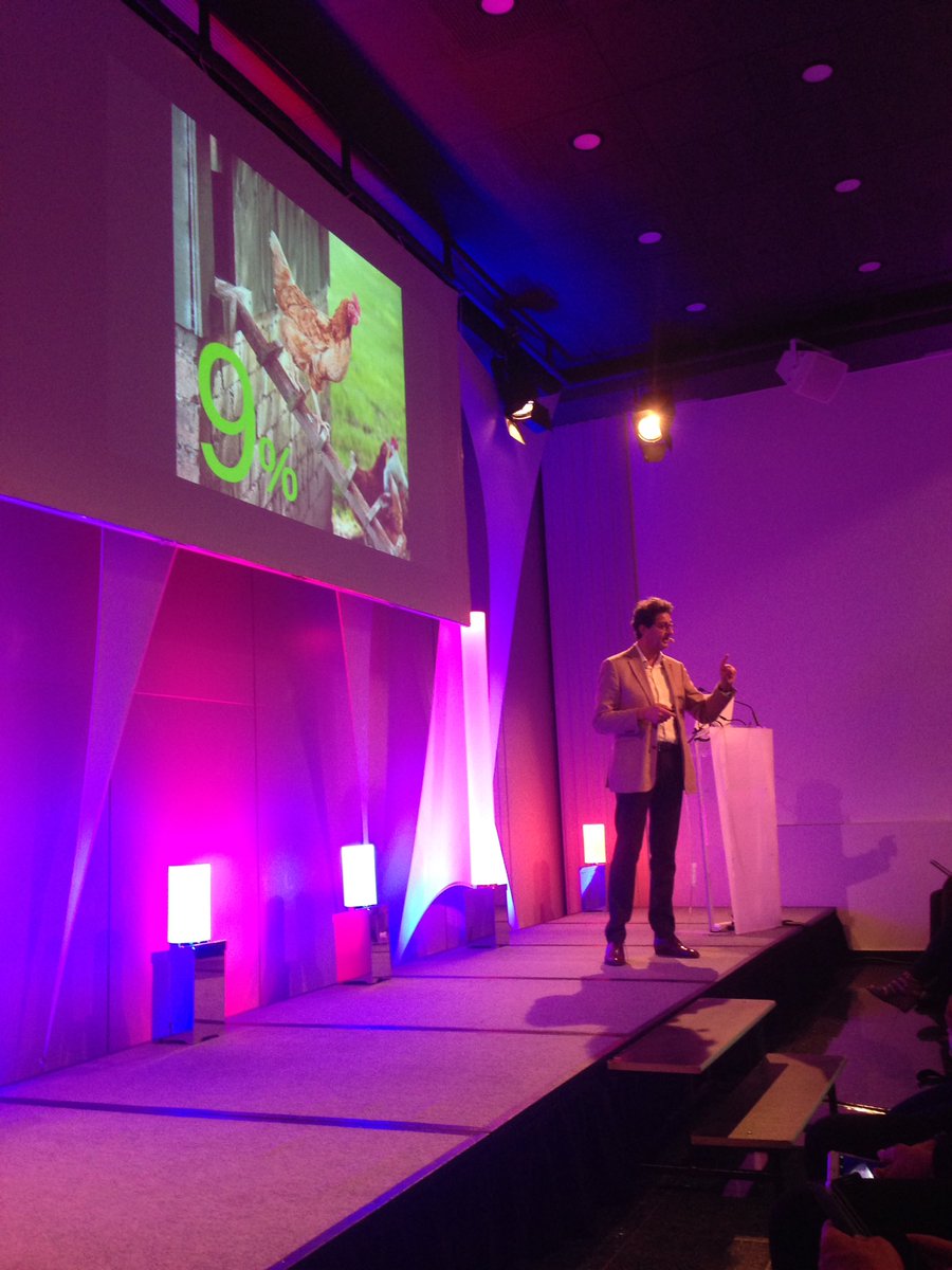 marcopolette's tweet photo. Seuls 9% des français sont heureux d'aller travailler le matin @isaacgetz #AnimaEvent https://t.co/GrIJFfC9Np
