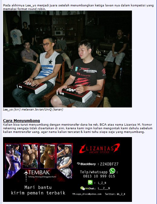 L_Z_N's tweet photo. 2 yrs ago, our community ran tiny fundraiser to send a #Tekken player to #SEAM2014. If only @Beastapac announced T7FR at SEAM much earlier.. https://t.co/5tDtOMypzj
