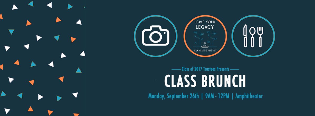 Come to the amphitheater for free food and to learn more about Class Giving!