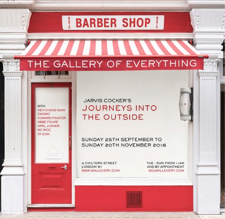 PortmanMYB's tweet photo. #TheMuseumOfEverything's first shop #TheGalleryOfEverything, now open at 4 #ChilternSt See its debut exhibition collab w/ #JarvisCocker https://t.co/rt8feM3FNq
