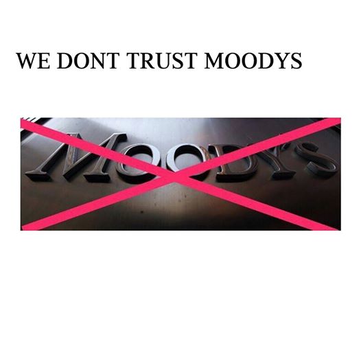 racistmooody's tweet photo. #3AlbumsThatChangedMyLife Moody's decision on credit rate is political&amp;does not reflect reality..#WoodyMoody https://t.co/DvJpVK6Ofr