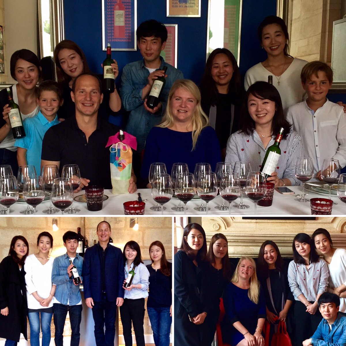 Merveilleux dimanche au #ClosdesJacobins avec les meilleurs sommeliers de Corée 
Wonderful sunday <a href="/ClosJacobins/">Clos des Jacobins</a> with best Korean sommeliers
