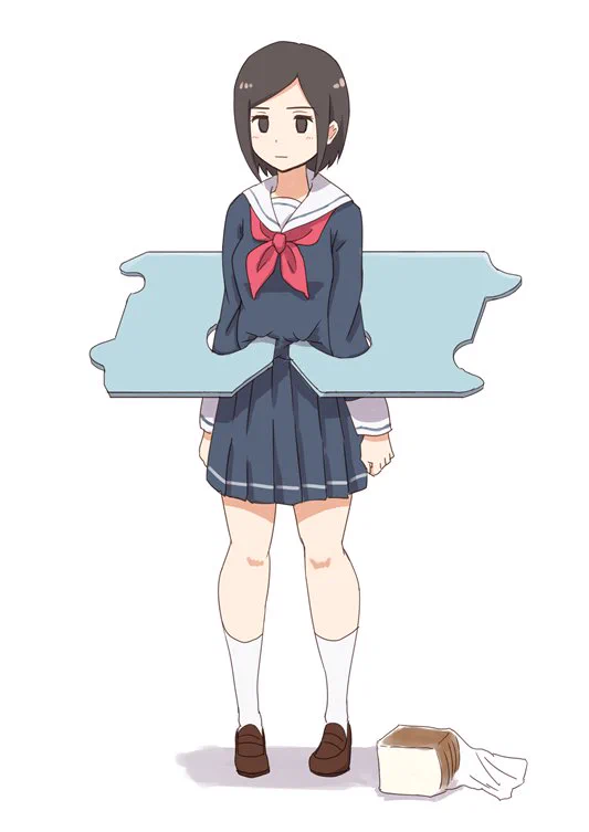 じわじわくるｗｗｗアレに挟まれてしまった少女ｗｗｗアレといったらアレだろｗｗｗ