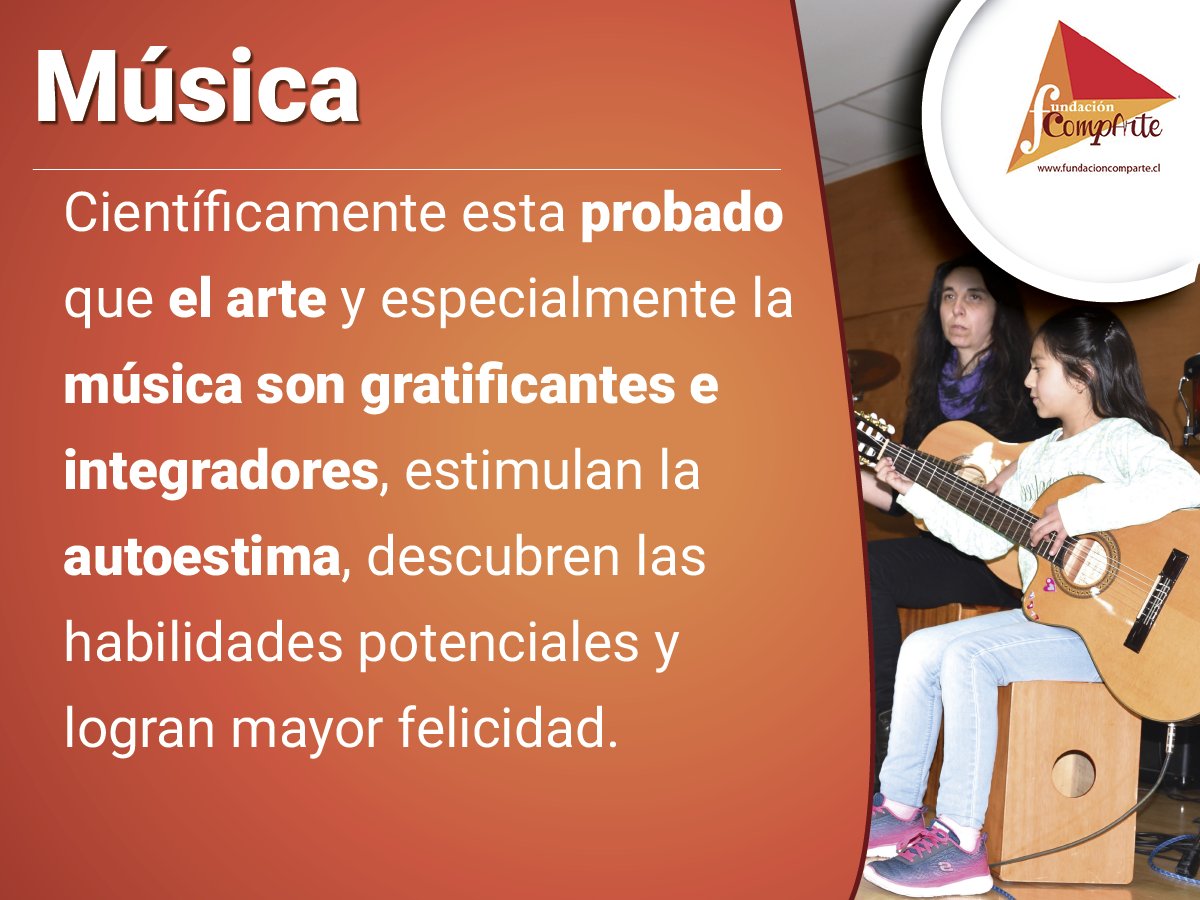 CompArtecl's tweet image. Recuerda nuestro taller música en colores que realizamos todos los lunes de 11:00 hrs a 12:00 hrs en cantagallo.