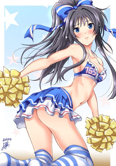 pixivに投稿しました ミリオンライブ! 夏色☆チアガール 9月まとめ #pixiv  https://t.co/W1DPHrdwKg 