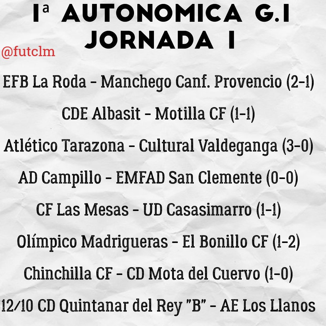 Fútbol CLM tweet media