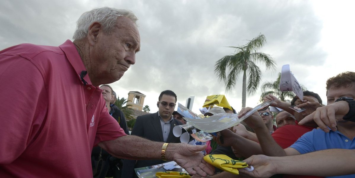Donate to iam.arniesarmy.org in memory of the king of golf Arnold Palmer #ArniesArmy #ArnoldPalmer #RIPArnoldPalmer #TheKingOfGolf