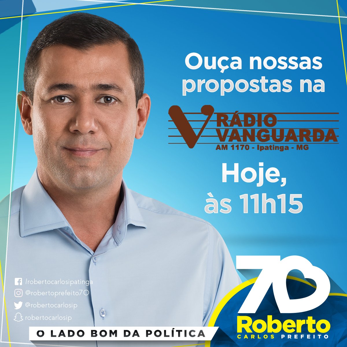 RobertoCarlosIP's tweet photo. Acompanhe agora a nossa entrevista no programa 'Espaço Aberto' na Rádio Vanguarda. https://t.co/BNpziKCrgO https://t.co/DB32KY7A7j