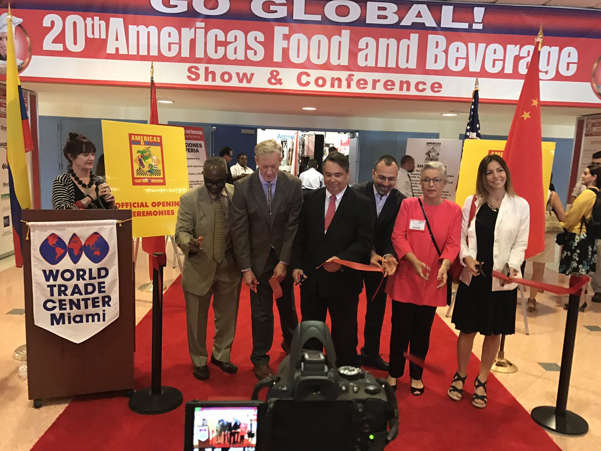 abasto's tweet photo. Let the show begin! @afbshow #afb20 #wtcmiami #foodindustry #tradeshow https://t.co/CeAj4bHVKf