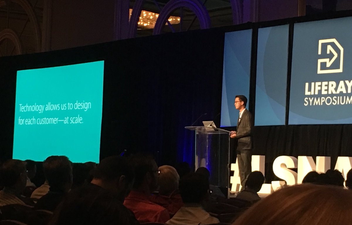 "Technology allows us to design for each customer - at scale" <a href="/bryan_/">bryan_</a> #LSNA16