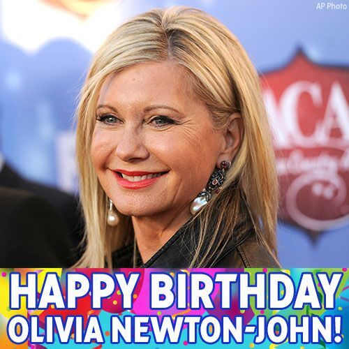 Wishing an electrifying birthday to singer-actress @olivianj! OliviaNewtonJohn