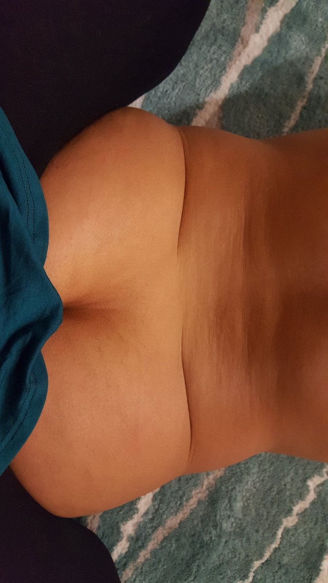 My ass is so fat when I lay on my stomach, my ass makes folds.