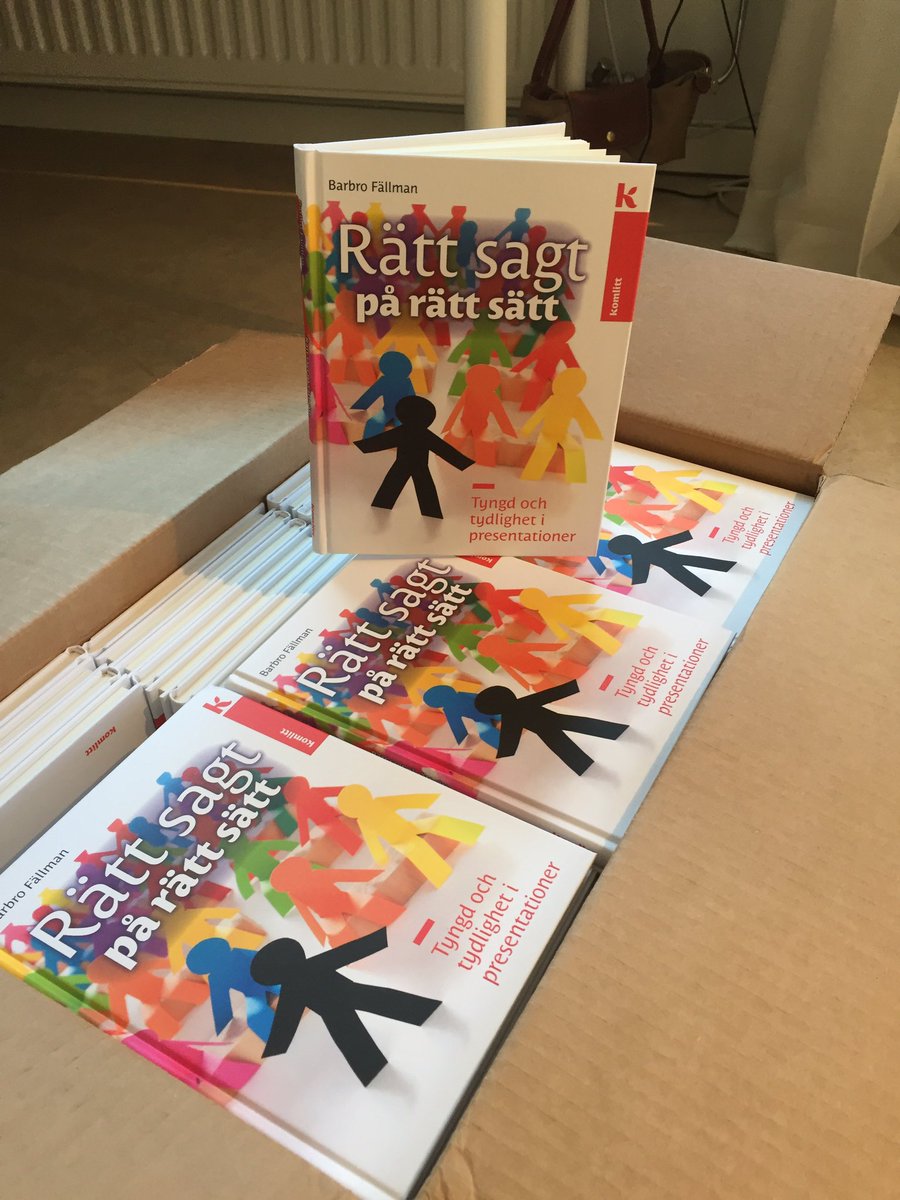 barbrofallman's tweet photo. Nyutgåva. Rätt sagt på rätt sätt. https://t.co/rs3G3izULb