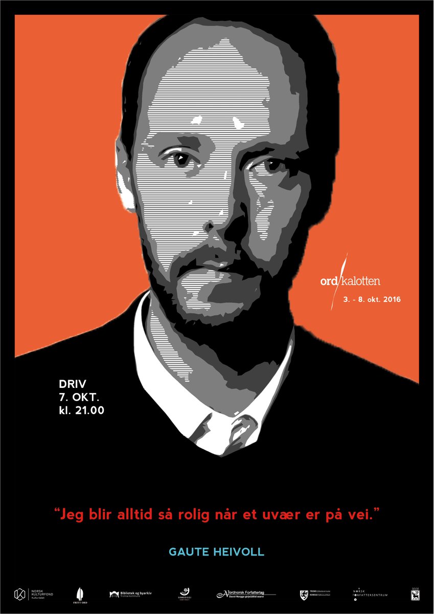 Ordkalottens tema 2016 er jeg/eg/mun
Jeg blir alltid så rolig når et uvær er på vei.