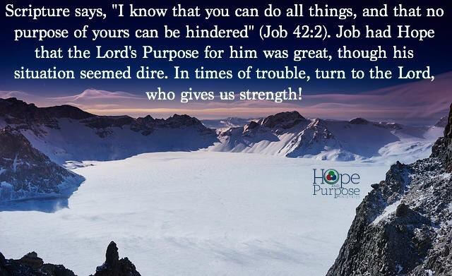 HopePurposeMin's tweet photo. #hopeandpurposeministries #dailyreflection #scripture #bookofjob #divinehope #divinepurpose https://t.co/QqlUmNXHiG
