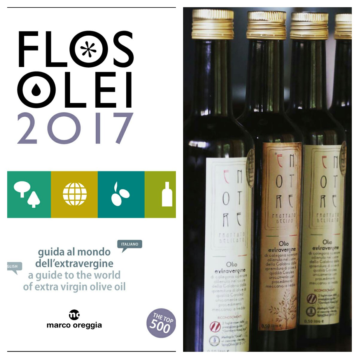 Enotre Oil/Impresa Agricola Eva Longo of #Calabria was selected in <a href="/FlosOlei/">Flos Olei</a> 2017 publication. Grazie mille! marco-oreggia.com