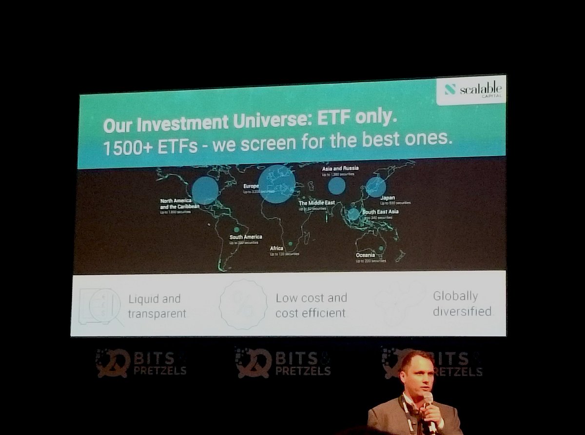 ScalableCapDACH's tweet photo. Unser Co-Founder @flrnprckr heute bei #BitsandPretzels in München! #fintechtrack #bits16 #intelligentinvesting https://t.co/sofvl9Cv57