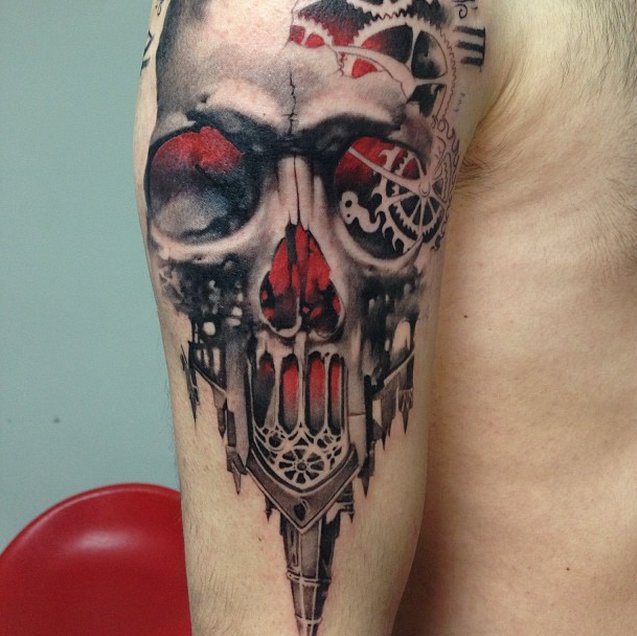 Skull tattoo HD phone wallpaper  Peakpx