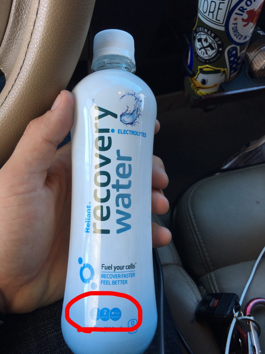 JakeTCarlisle's tweet photo. @PFTCommenter @BarstoolBigCat at least I know if I drink 28 of these I'll feel better...I'll be broke, but I'll feel better #concussionwater https://t.co/xOZMMZZpHp