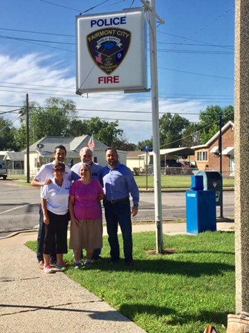 AFAFFoundation's tweet photo. Great #AFAF meeting today with the #FairmontCityPolice ... #peoplehelpingpeople #AFAFFoundation https://t.co/6qljeDLfVs