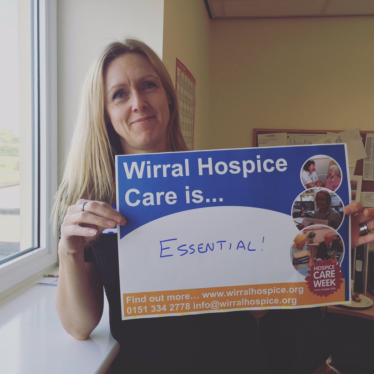 wirralhospice's tweet photo. #hospicecareweek is 3-9 Oct! Wirral Hospice Care is... #essential @hospiceuk @Julie_Gorry @WirralEoL https://t.co/3yBS5qecVH