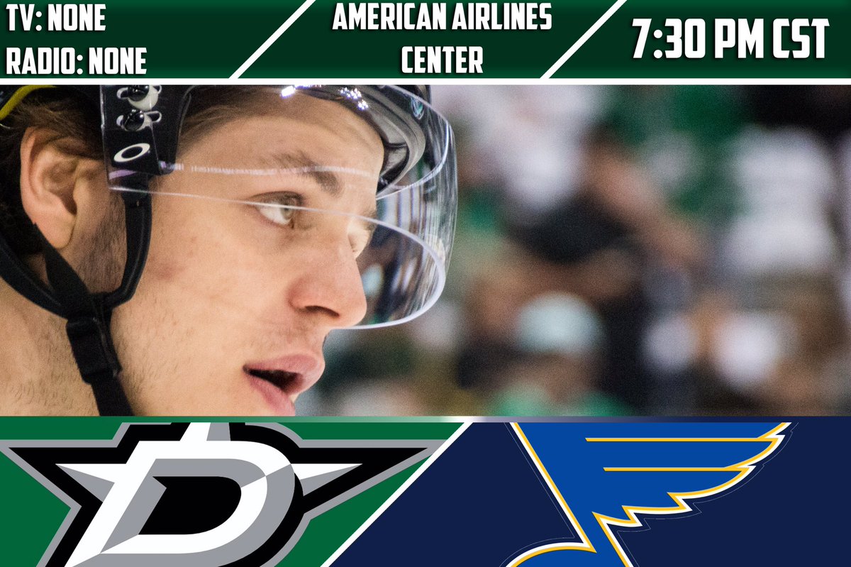 dnadders's tweet image. It's finally time. The Stars kick off their preseason schedule TONIGHT at 7:30 from the @AACenter against the @StLouisBlues! #Launch1013