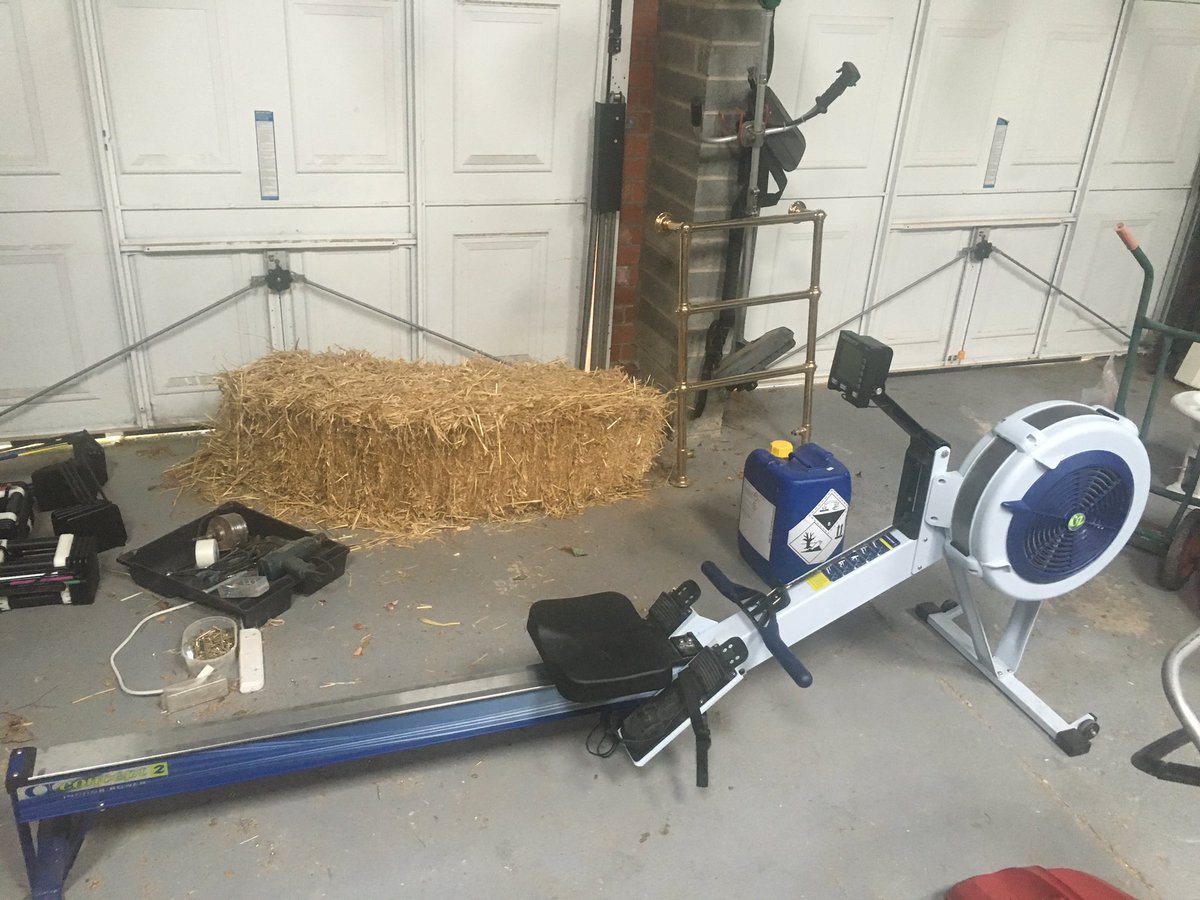 Up_the_Brum's tweet photo. New set up! #concept2 #ergo #2ktest #pain https://t.co/Elt4aIPhVJ
