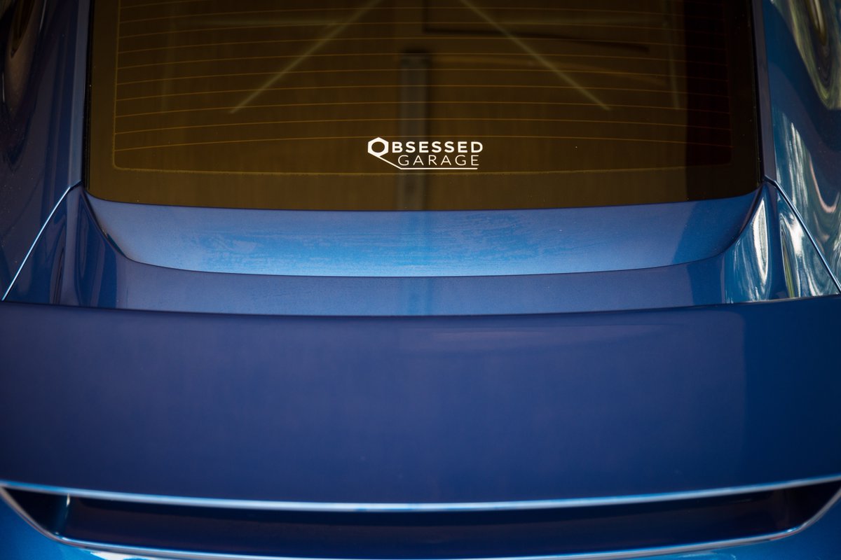 PacGraphicsCo's tweet photo. The “OG” Obsessed Garage decal! #pacificgraphics #vinyldecals #original #obsessedgarage #gt3 #sbm 📸: Matt Moreman https://t.co/F8KaTVglAj