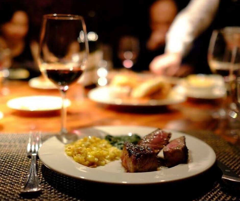 AngusClub's tweet image. Some of the best meals at Angus Club are served family style. Photo credit: Wilson L. via Yelp