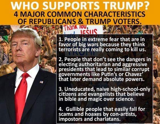 SanFranMoman's tweet photo. Who Supports Donald Trump? #neverrump https://t.co/3VE9Omvn4a