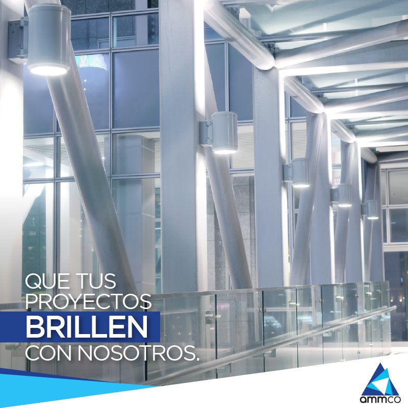ammco_ec's tweet photo. ¡Deja que tus proyectos brillen con nosotros! Descubre todos los beneficios de la iluminación LED. #Ammco https://t.co/tdVojk2OmF