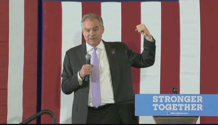 LIVE | Tune in NOW to watch Sen.Tim Kaine speaking in Florida ahead of tonight's debate