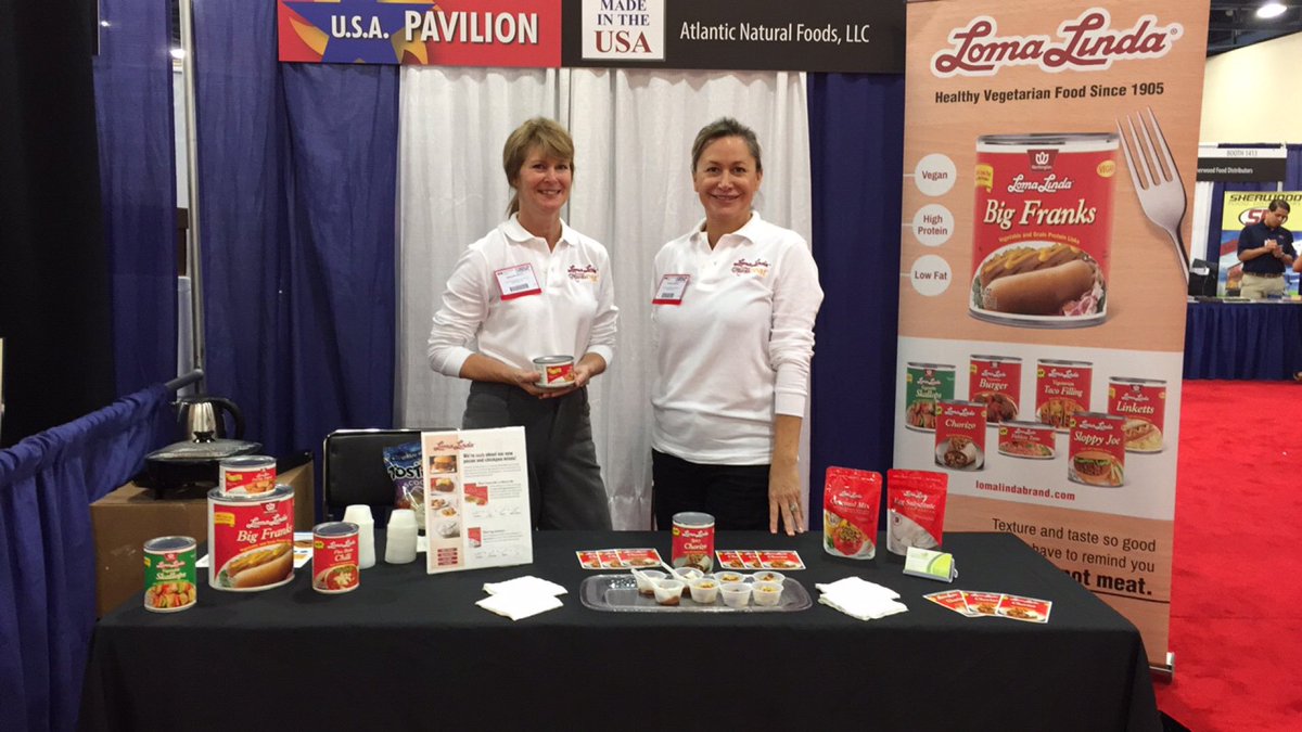 LomaLindaBrand's tweet photo. Stop by and see us at the 20th @afbshow and Conference in Miami! Lots of great Loma Linda samples waiting for you! #AFB20 #lomalinda https://t.co/tRT53PQULA