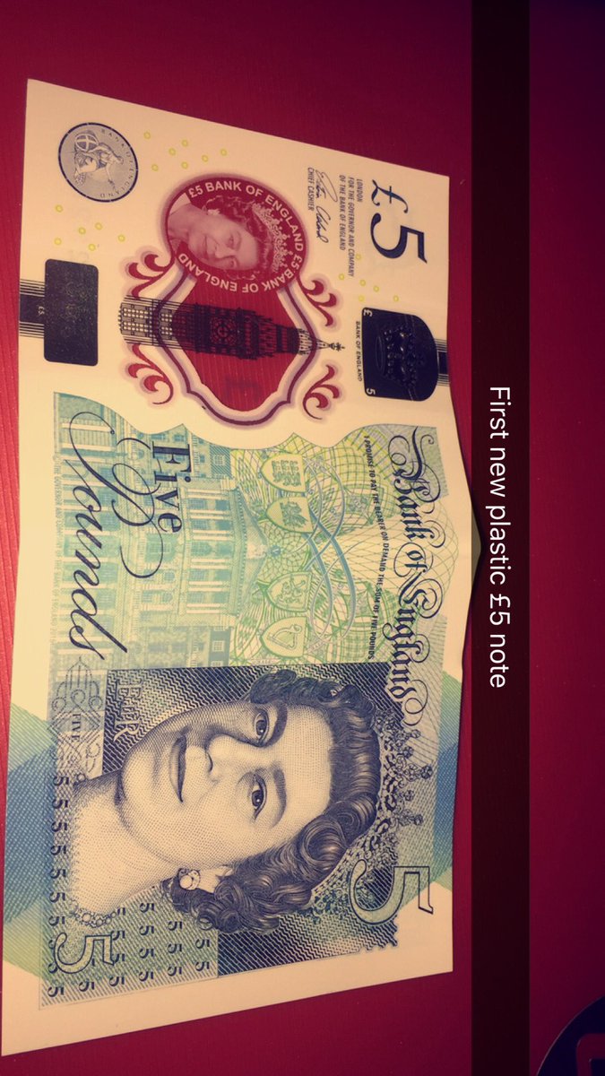 Liam_Kelly1710's tweet image. #NewFivePoundNote ✌🏻️🇬🇧💷