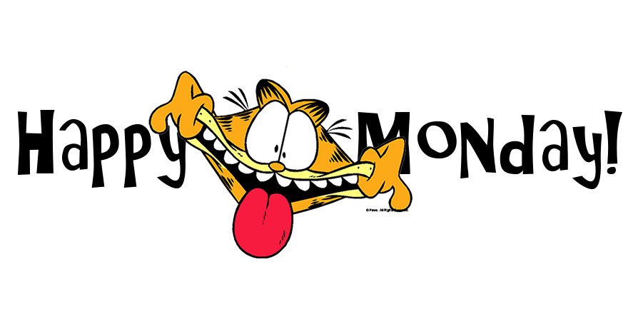 Garfield on Twitter: "Happy Monday. The mother of all oxymorons.  #IHateMondays… "
