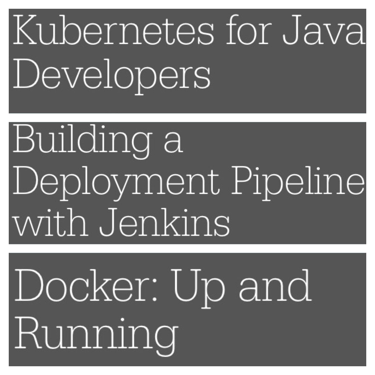 OReillyWebcasts's tweet image. Wondering where to start w/ containers? Our LIVE online training can help #Docker #Kubernetes #Jenkins #Java oreil.ly/2cZzre8