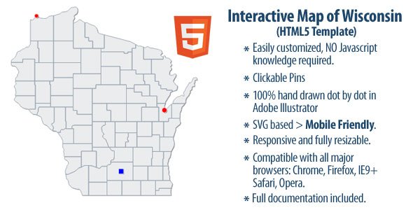 Nulled_Warez's tweet image. Interactive #Map of Wisconsin - #Art1O1 #ClickableMap #InteractiveMap goo.gl/rEjv7d