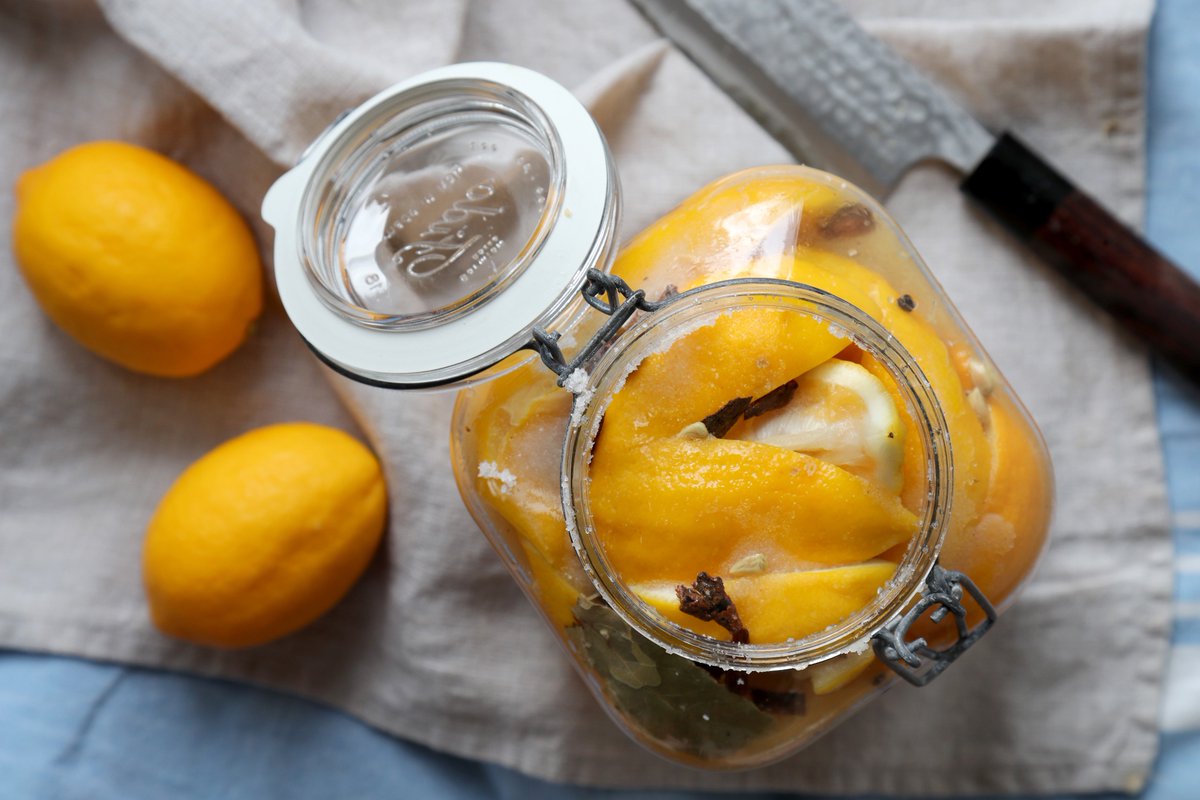Preserving the last of the seasons <a href="/TwistedCitrusNZ/">Twisted Citrus</a> meyer lemons...