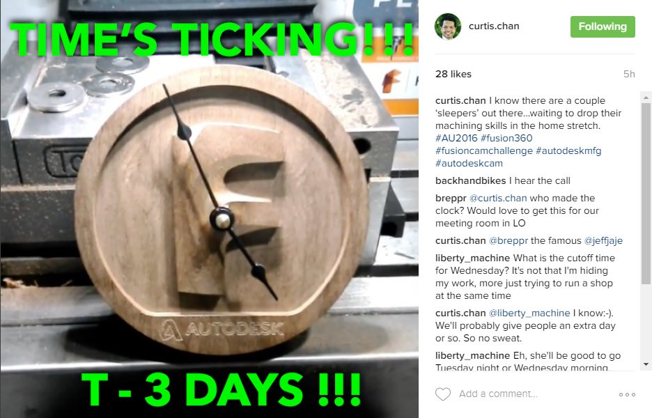 AutodeskHSM's tweet image. Time is running out First prize, a pass to #AutodeskUniversity worth around $2,000  #FusionCAMchallenge
instagram.com/p/BKjDKhQgltu/…