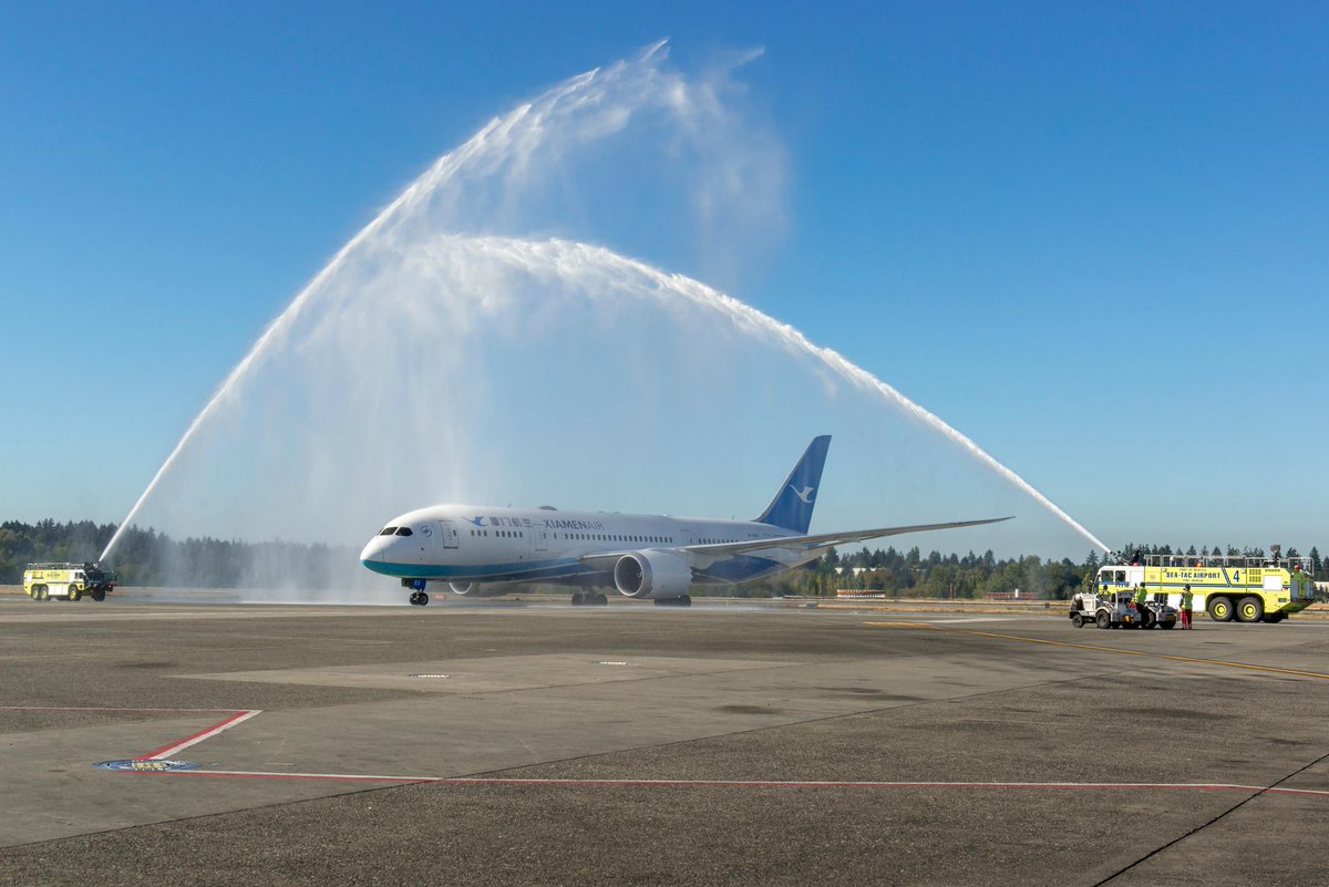 Resultado de imagen para Xiamen Airlines Seattle